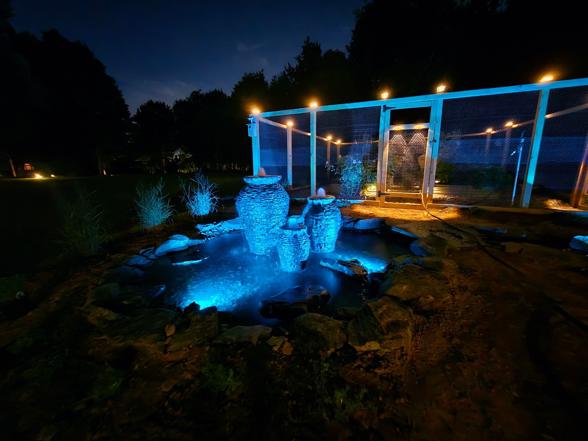 Project This Pondless Waterfall Looks Just as Good After Dark image