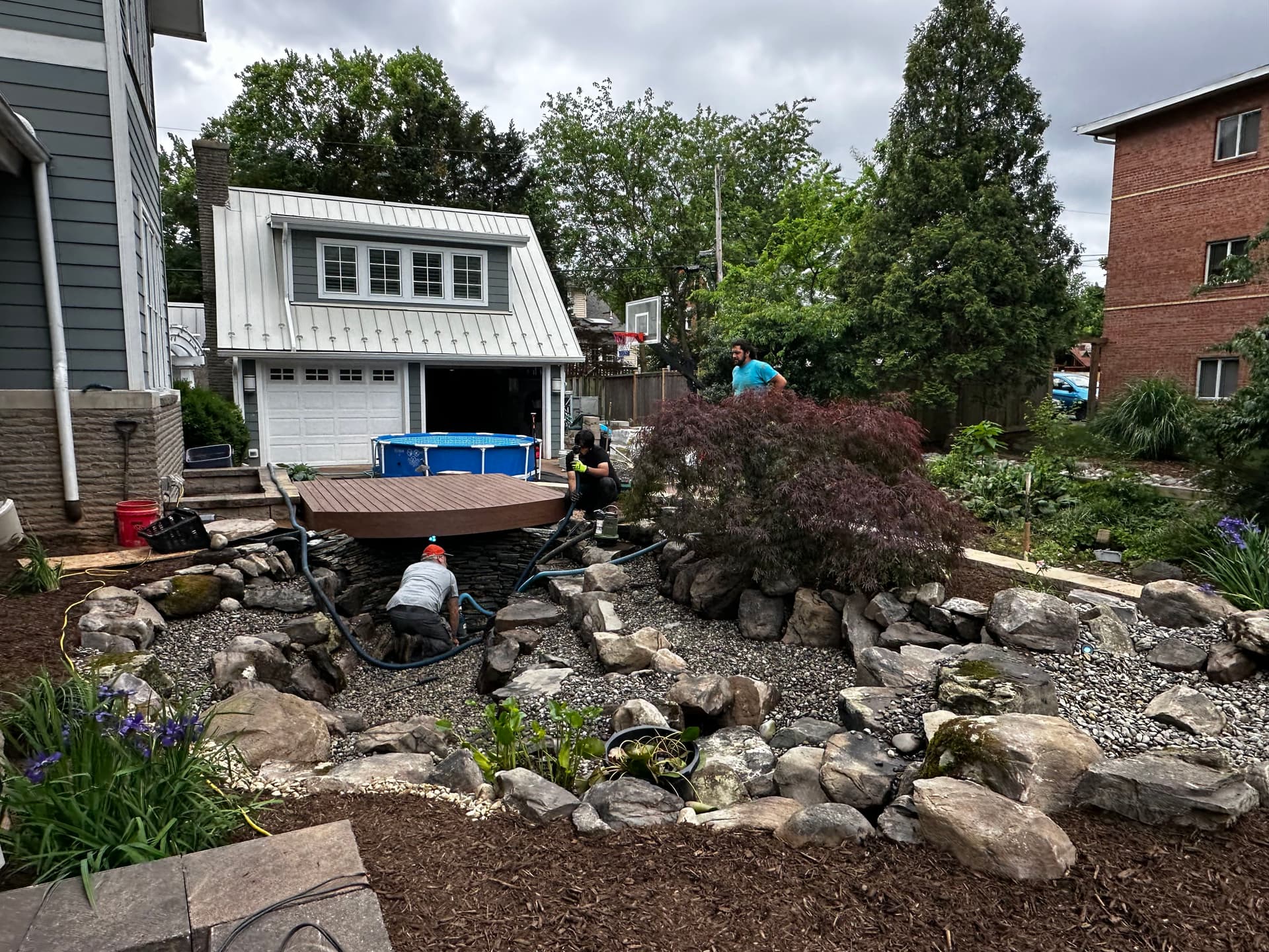 Gallery photos for 3,500-Gallon Koi Pond Built from the Ground Up: Image #6