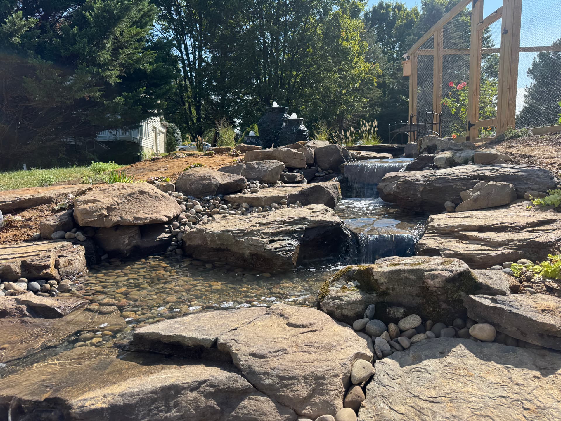 Gallery photos for This Pondless Waterfall Looks Just as Good After Dark: Image #3
