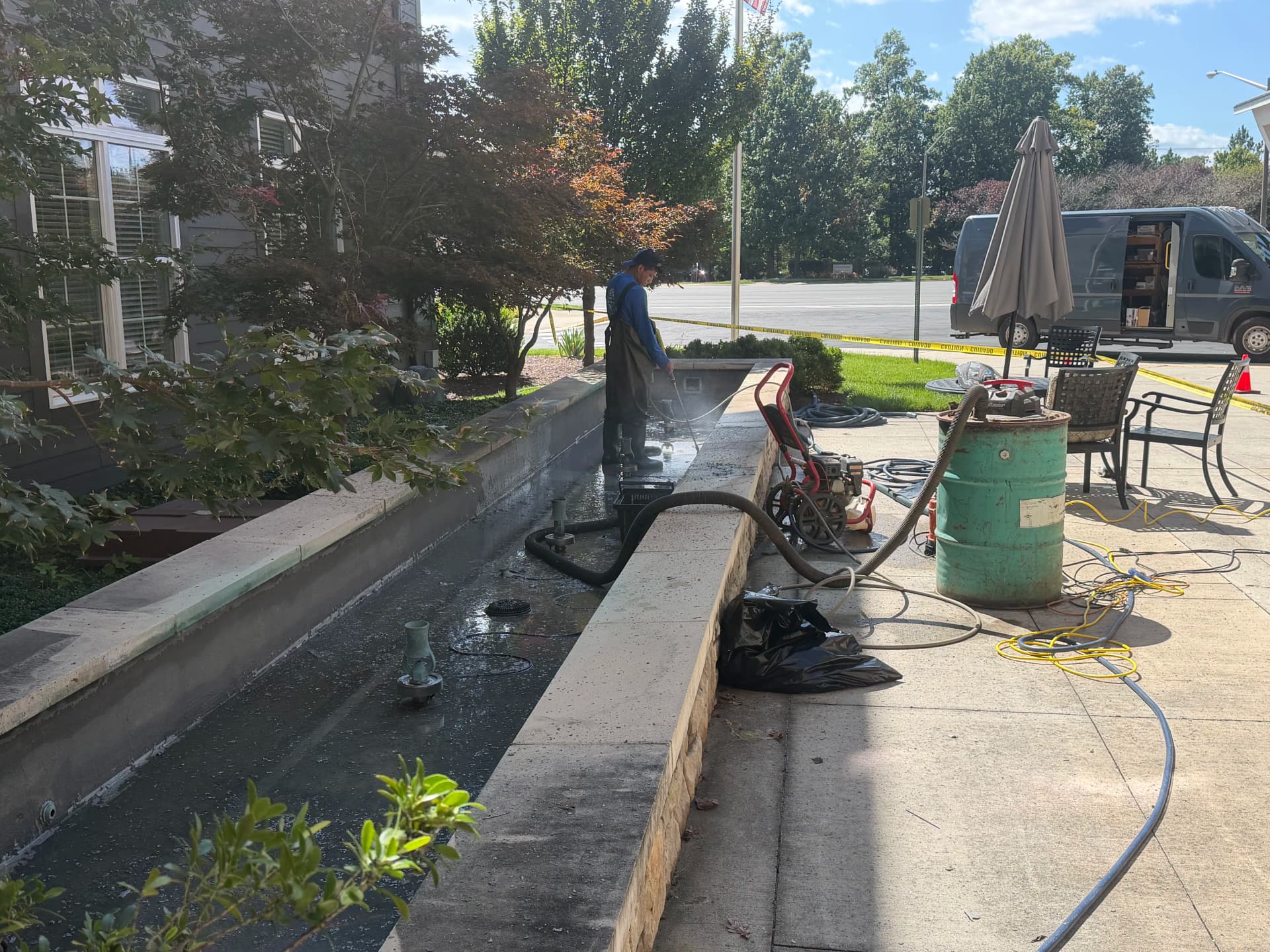 Gallery photos for Commercial Fountain Repair and Motor Replacement in Gainesville: Image #2