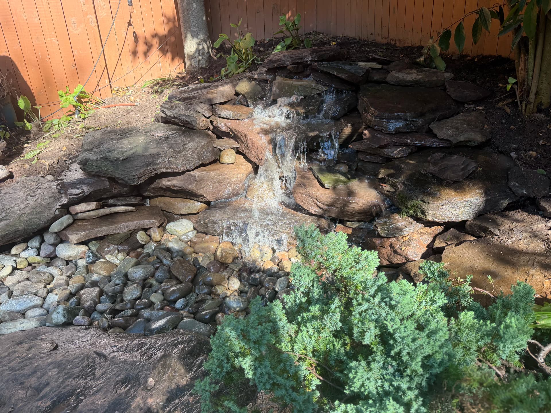 Gallery photos for Pondless Waterfall Installation in Arlington VA: Image #3
