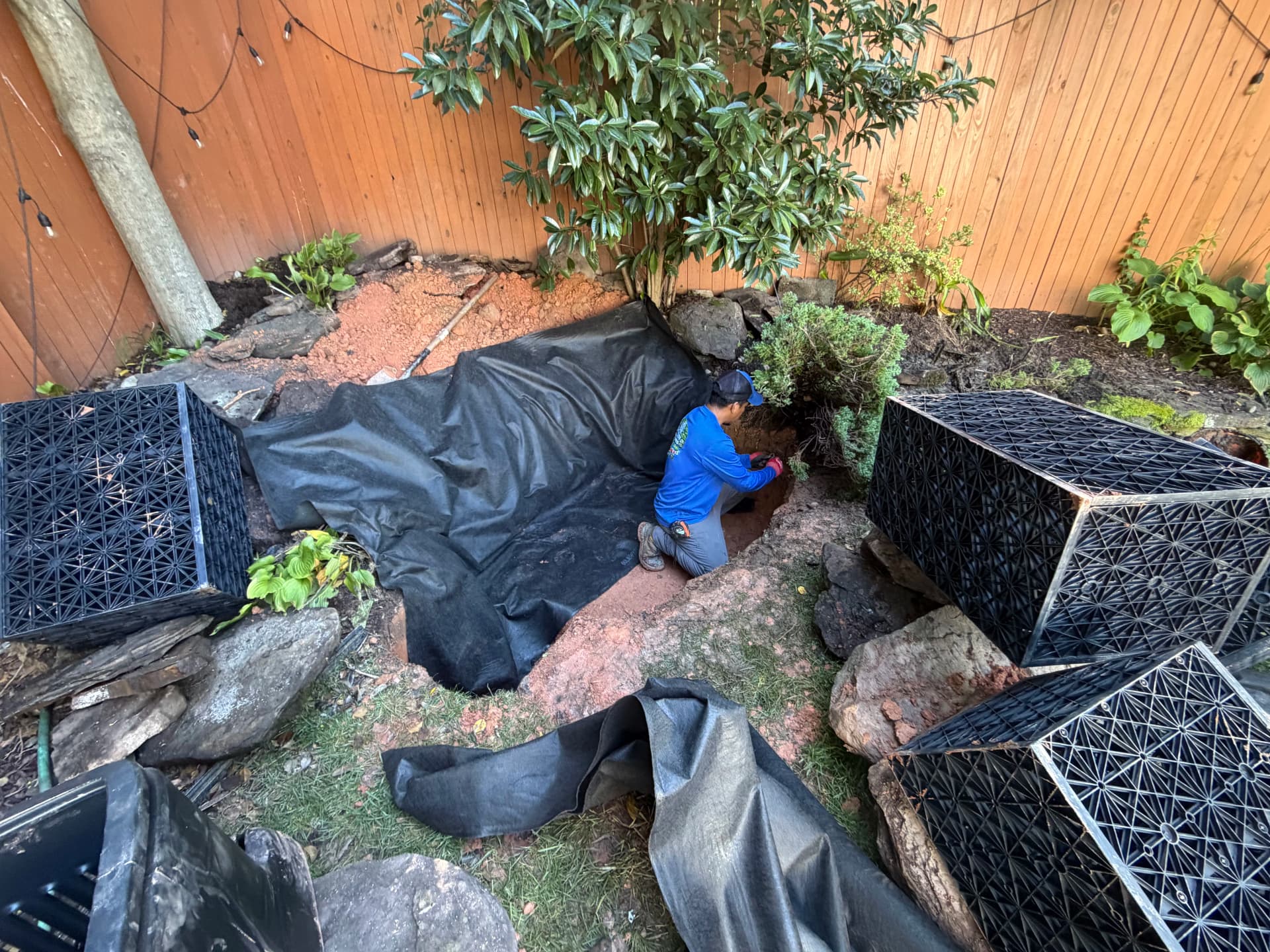 Gallery photos for Pondless Waterfall Rebuild Done Right in Arlington VA: Image #1
