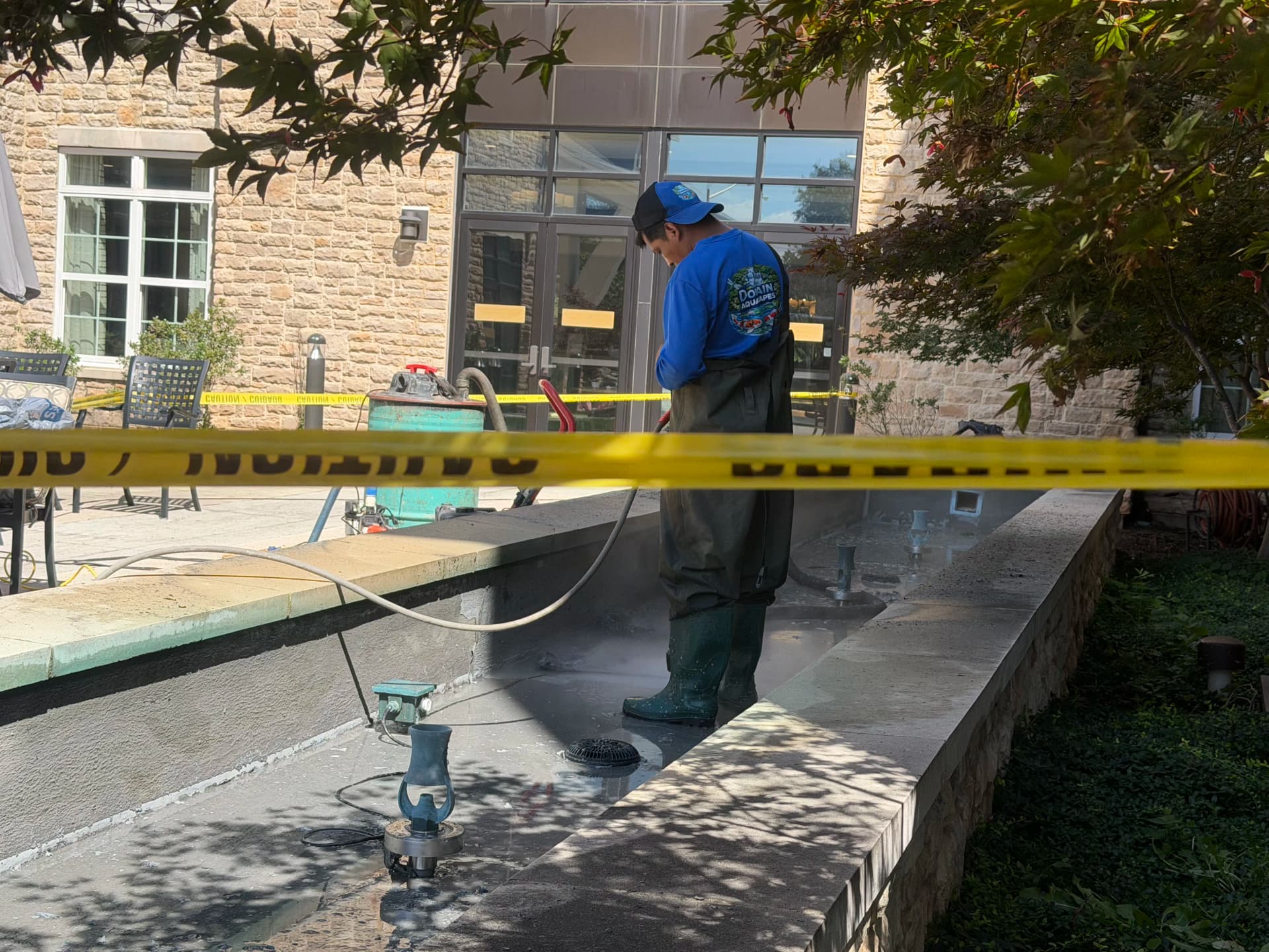 Gallery photos for Commercial Fountain Repair and Motor Replacement in Gainesville: Image #1