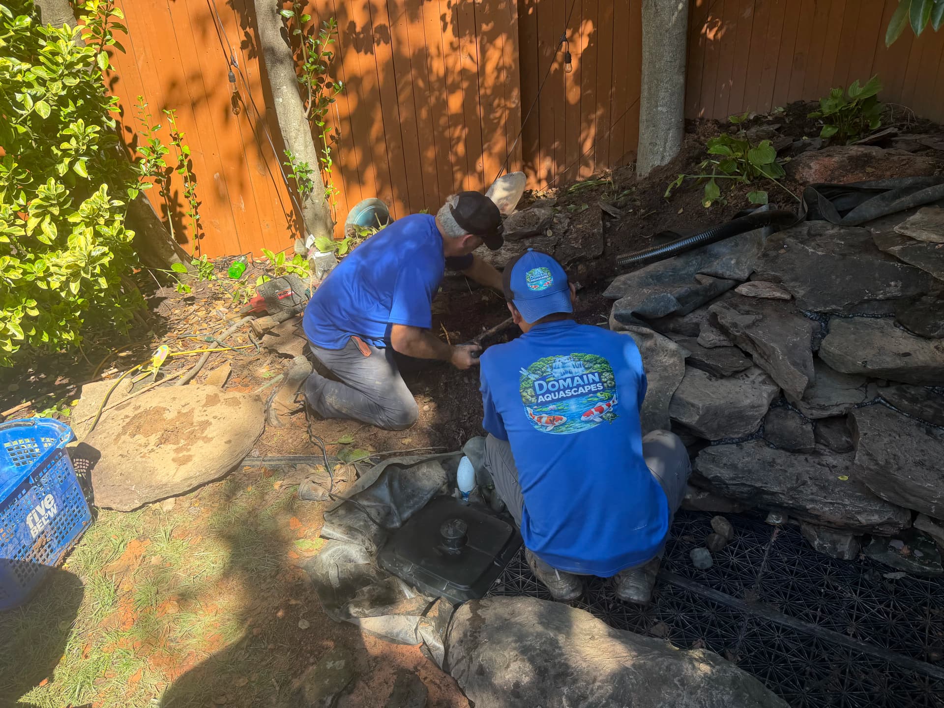 Gallery photos for Pondless Waterfall Installation in Arlington VA: Image #2