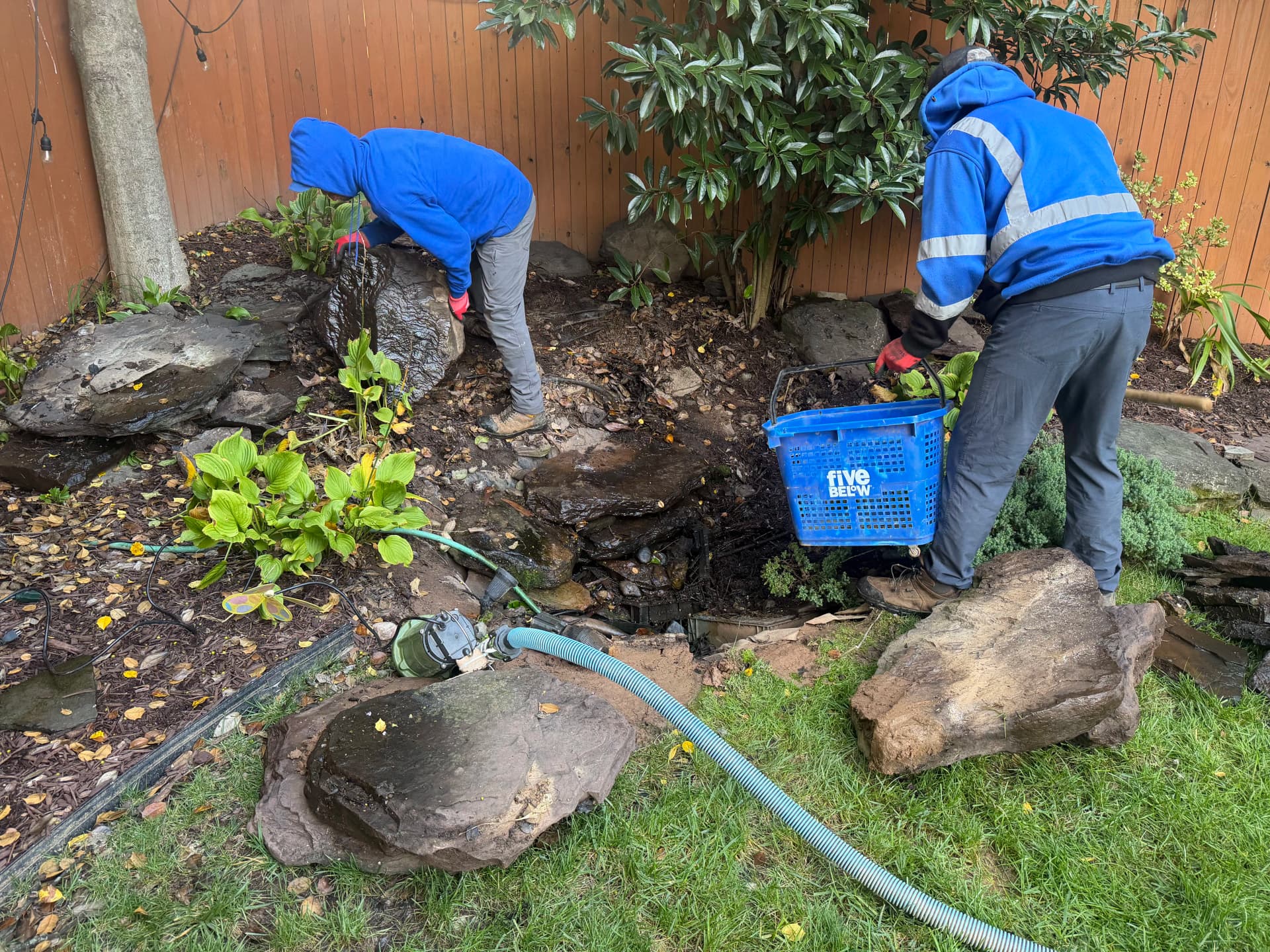 Pondless Waterfall Rebuild Done Right in Arlington VA image
