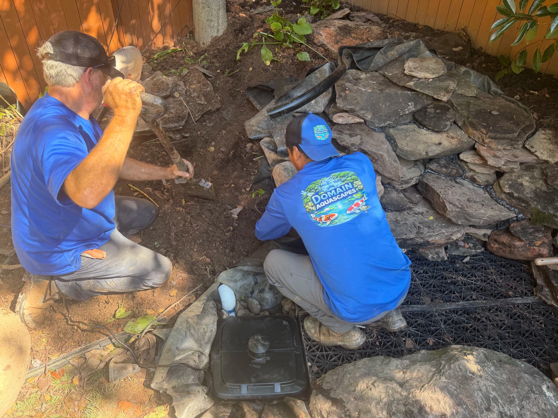 Gallery photos for Pondless Waterfall Rebuild Done Right in Arlington VA: Image #2