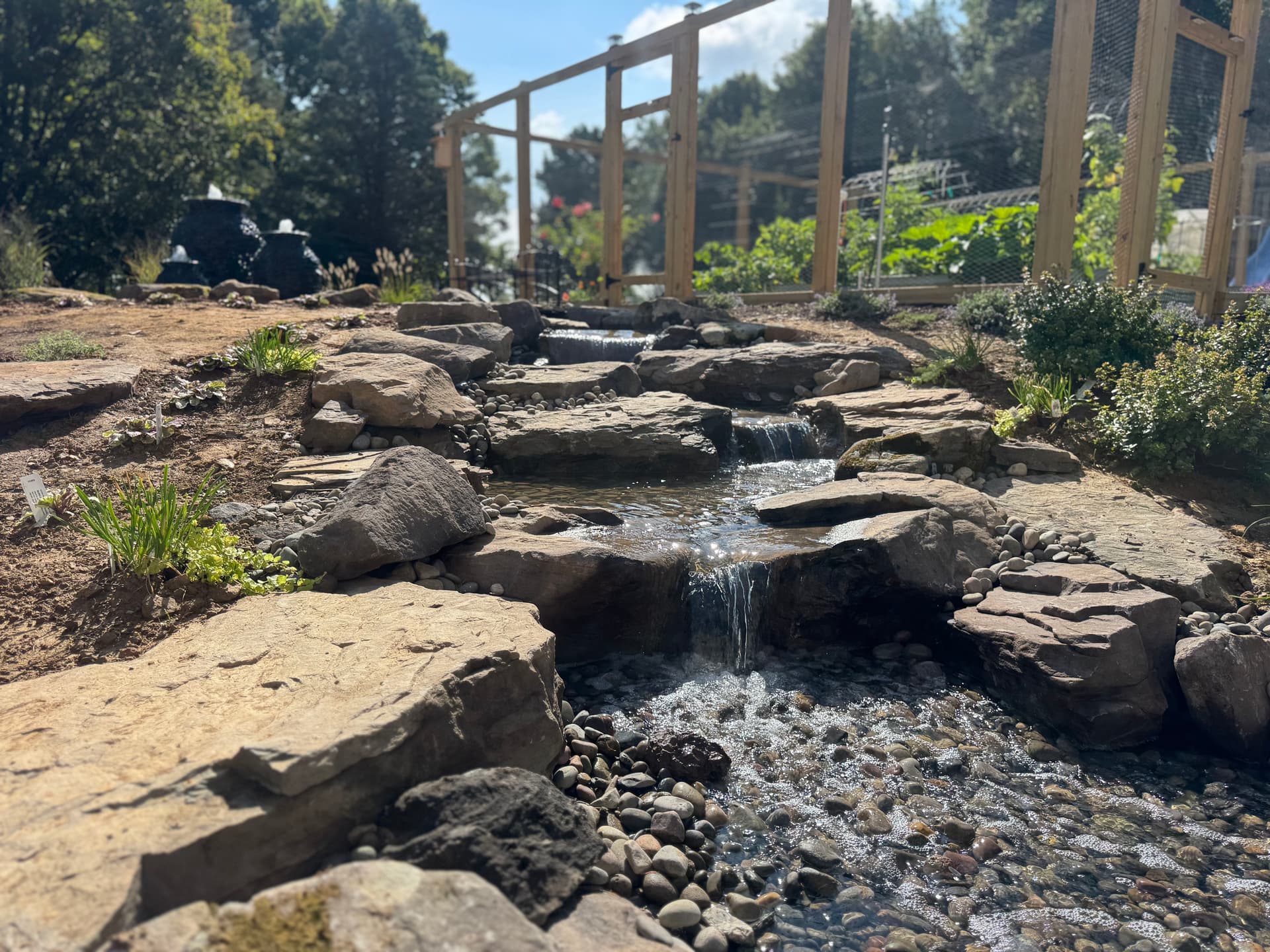Gallery photos for This Pondless Waterfall Looks Just as Good After Dark: Image #5