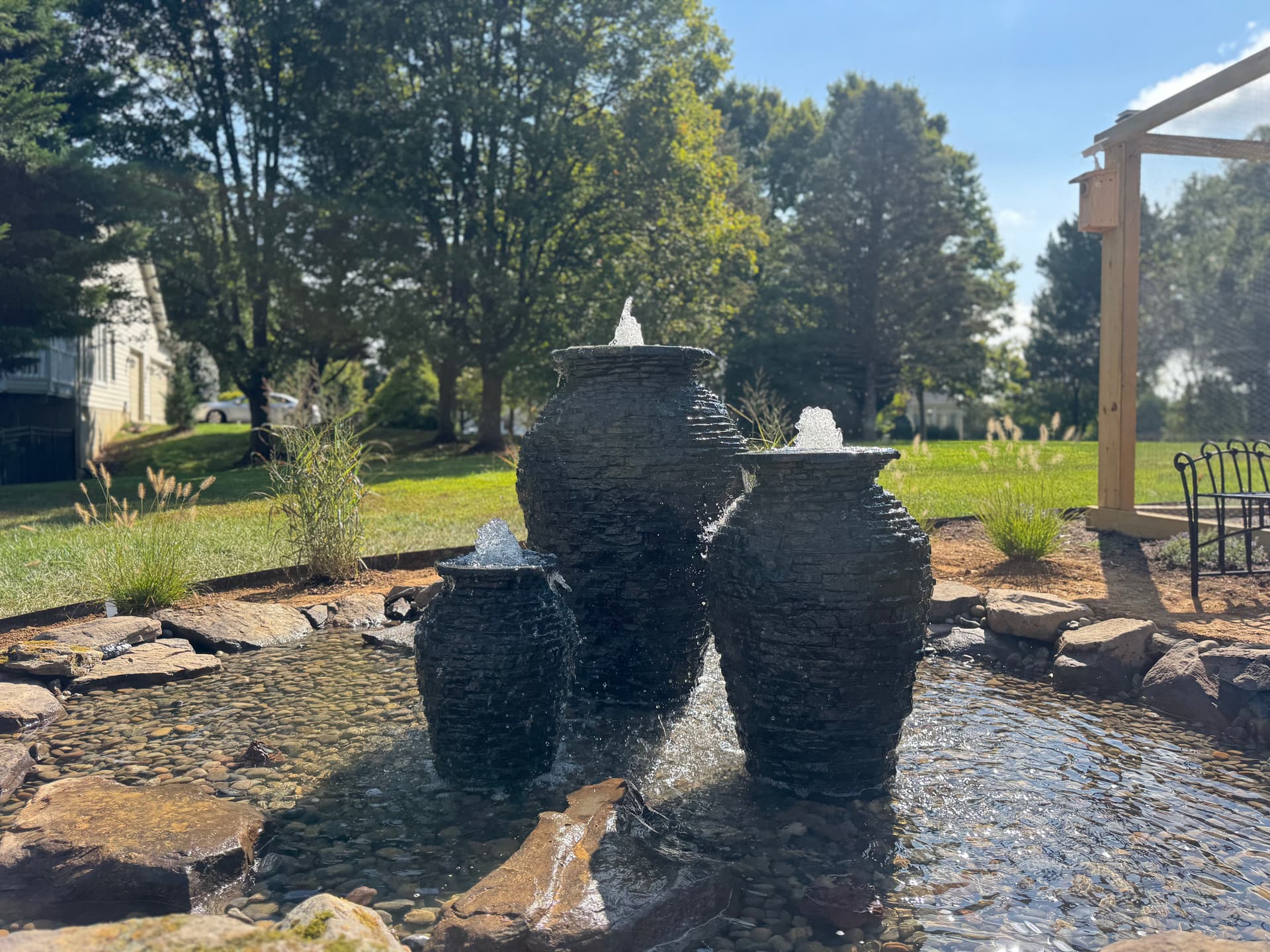 Gallery photos for This Pondless Waterfall Looks Just as Good After Dark: Image #4
